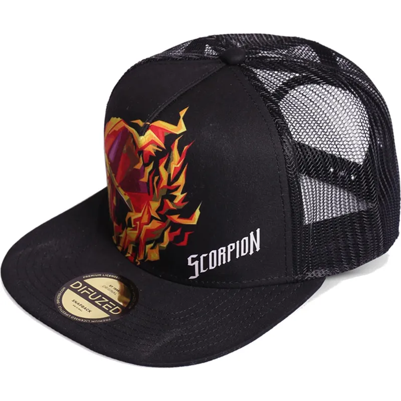 mutzen-flach-schwarz-snapback-von-difuzed mutzen-flach-schwarz-snapback-von-difuzed