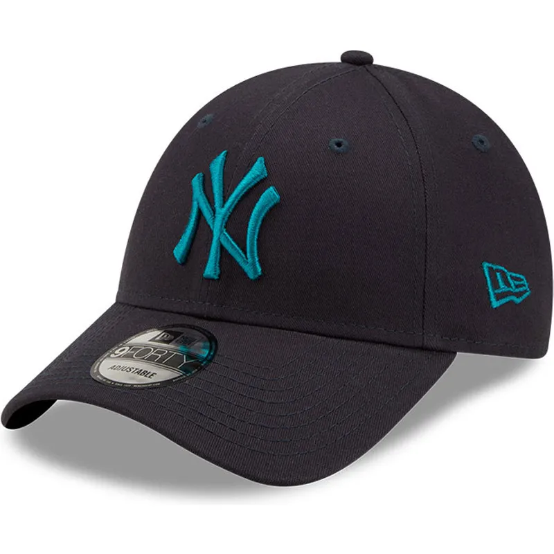 mutzen-gebogen-marineblau-verstellbares-band-9forty-league-essential-der-new-york-yankees-mlb-von-new-era mutzen-gebogen-marineblau-verstellbares-band-9forty-league-essential-der-new-york-yankees-mlb-von-new-era