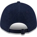 mutzen-gebogen-marineblau-verstellbares-band-9forty-denim-der-new-york-yankees-mlb-von-new-era