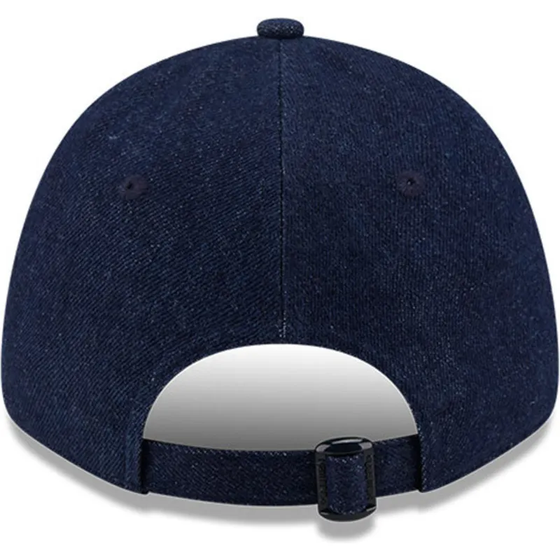 mutzen-gebogen-marineblau-verstellbares-band-9forty-denim-der-new-york-yankees-mlb-von-new-era