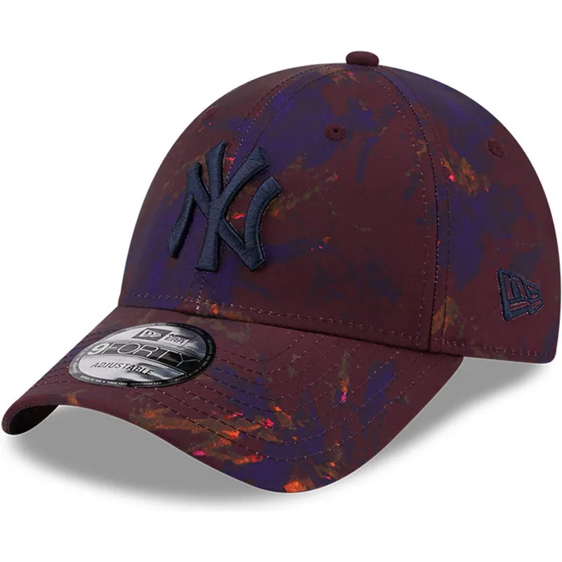 mutzen-gebogen-rot-verstellbares-band-granate-9forty-ray-scape-der-new-york-yankees-mlb-von-new-era mutzen-gebogen-rot-verstellbares-band-granate-9forty-ray-scape-der-new-york-yankees-mlb-von-new-era