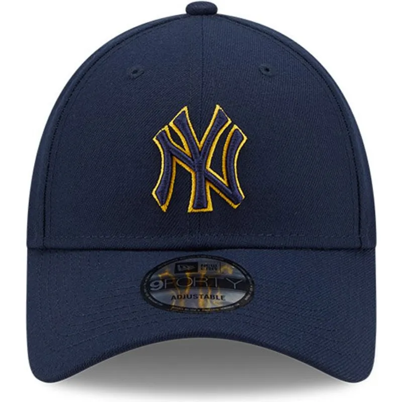 mutzen-gebogen-marineblau-verstellbares-band-9forty-pop-outline-der-new-york-yankees-mlb-von-new-era