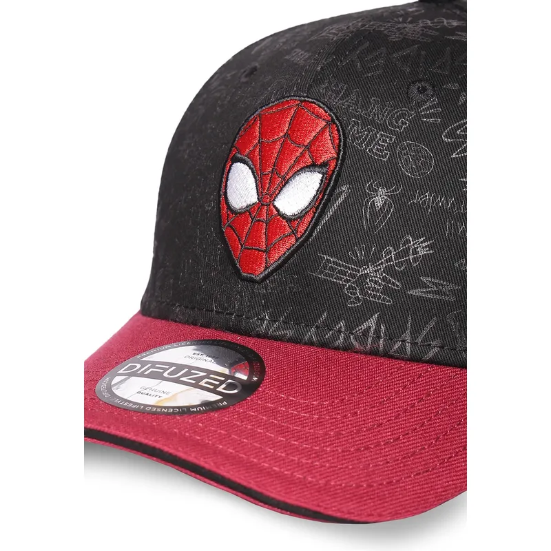 mutzen-gebogen-schwarz-snapback-fur-kinder-von-difuzed mutzen-gebogen-schwarz-snapback-fur-kinder-von-difuzed