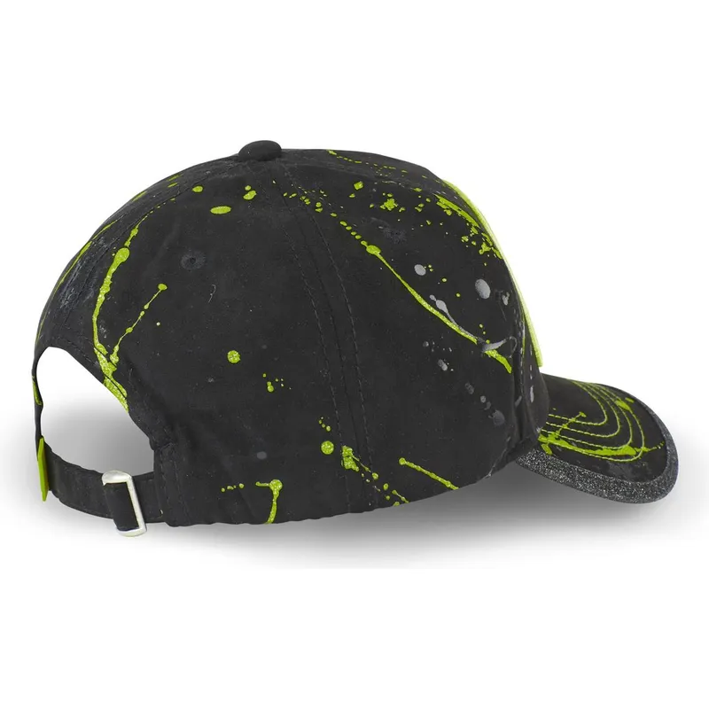 schwarze-und-grune-verstellbare-curved-cap-tag-ric-rick-und-morty-von-capslab schwarze-und-grune-verstellbare-curved-cap-tag-ric-rick-und-morty-von-capslab