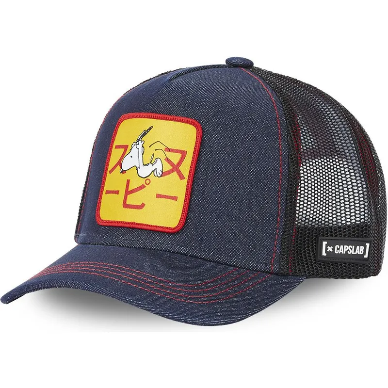 mutzen-gebogen-marineblau-snapback-snoopy-erdnusse-von-capslab