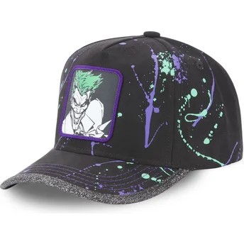 schwarze-und-violette-verstellbare-curved-cap-joker-tag-jok-dc-comics-von-capslab