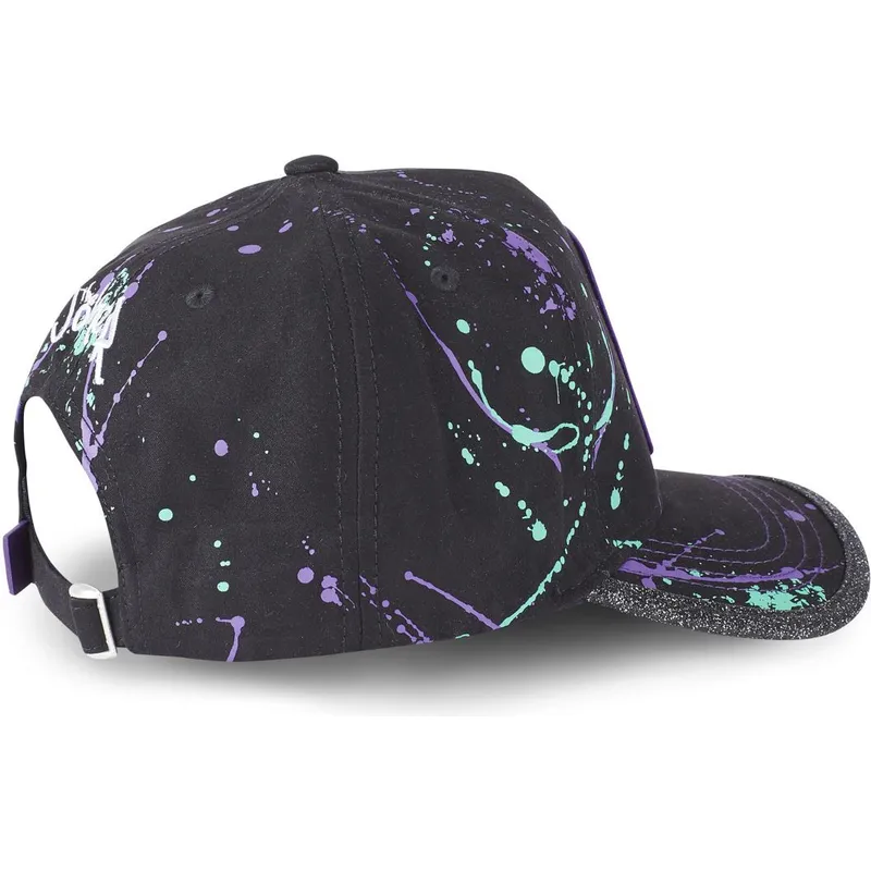schwarze-und-violette-verstellbare-curved-cap-joker-tag-jok-dc-comics-von-capslab