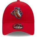casquette-courbee-rouge-ajustable-9forty-reading-fightin-phils-milb-new-era