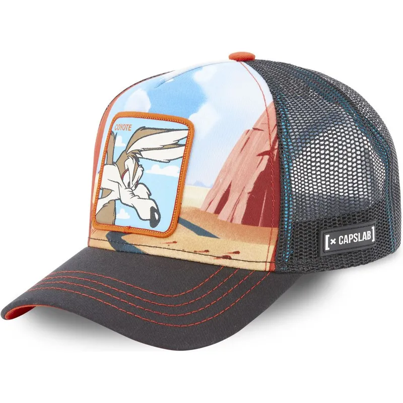 mehrfarbige-trucker-kappe-coyote-loo5-coy2-looney-tunes-von-capslab
