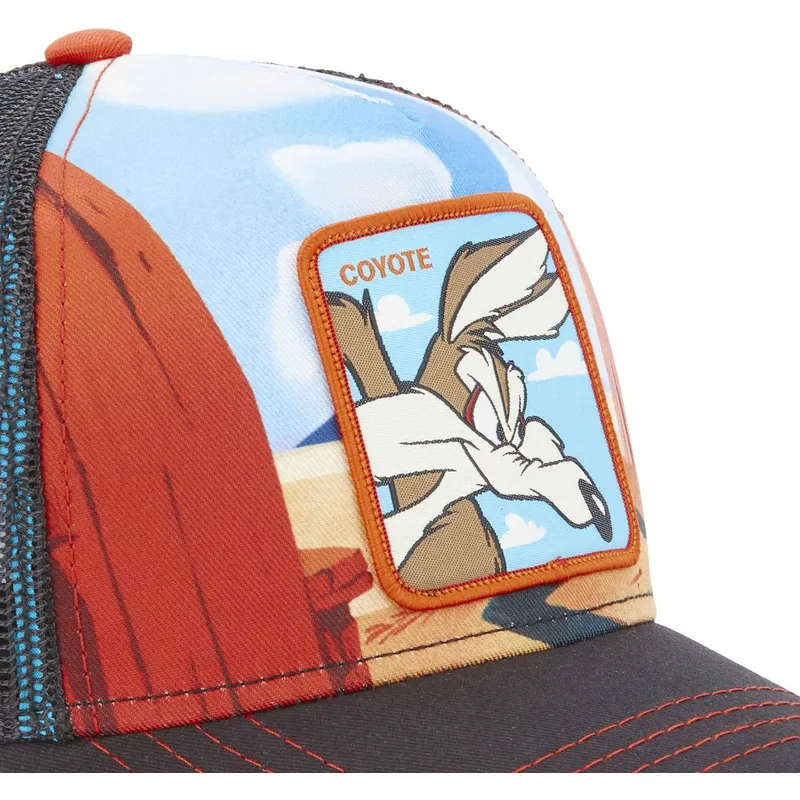 mehrfarbige-trucker-kappe-coyote-loo5-coy2-looney-tunes-von-capslab