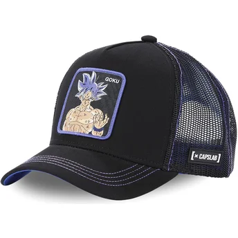 Capslab Youth Son Goku Ultra Instinct KID_ULT4 Dragon Ball Black Trucker Hat
