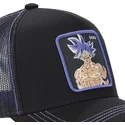 schwarze-trucker-kappe-fur-jungen-son-goku-ultra-instinct-kidult4-dragon-ball-von-capslab