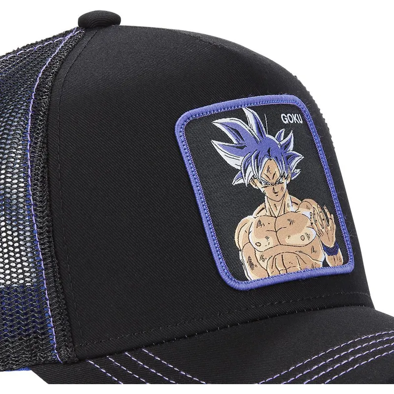 schwarze-trucker-kappe-fur-jungen-son-goku-ultra-instinct-kidult4-dragon-ball-von-capslab schwarze-trucker-kappe-fur-jungen-son-goku-ultra-instinct-kidult4-dragon-ball-von-capslab