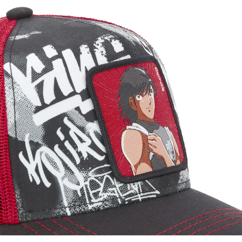 mutzen-gebogen-schwarz-snapback-mark-lenders-champions-oliver-und-benji-von-capslab