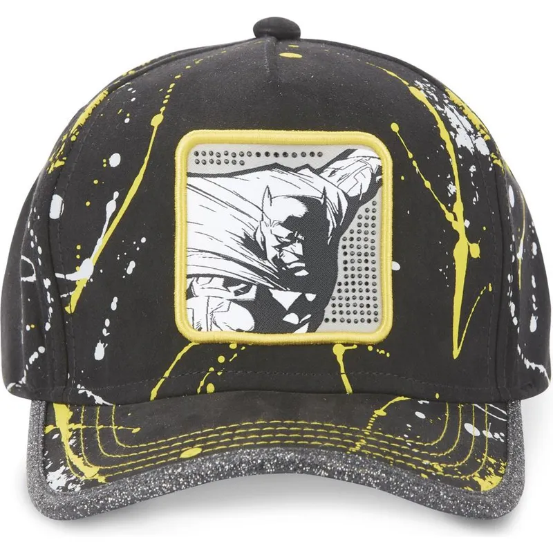 mutzen-gebogen-schwarz-verstellbares-band-batman-dc-comics-von-capslab mutzen-gebogen-schwarz-verstellbares-band-batman-dc-comics-von-capslab