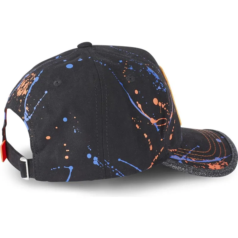 mutzen-gebogen-schwarz-verstellbares-band-son-goku-dragon-ball-von-capslab mutzen-gebogen-schwarz-verstellbares-band-son-goku-dragon-ball-von-capslab