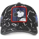 casquette-courbee-noire-ajustable-mickey-mouse-tag-mic4-disney-capslab