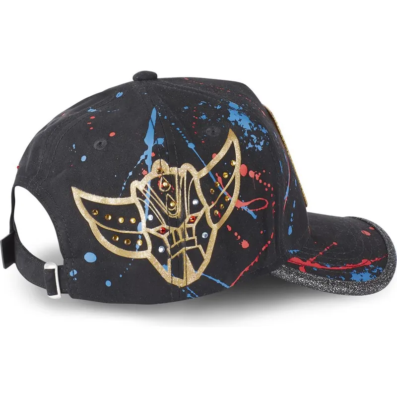 schwarze-verstellbare-curved-cap-daisuke-duke-fleed-tag-act1-ufo-robot-grendizer-von-capslab