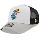 mutzen-gebogen-grau-snapback-a-frame-character-sports-der-bugs-bunny-looney-tunes-von-new-era