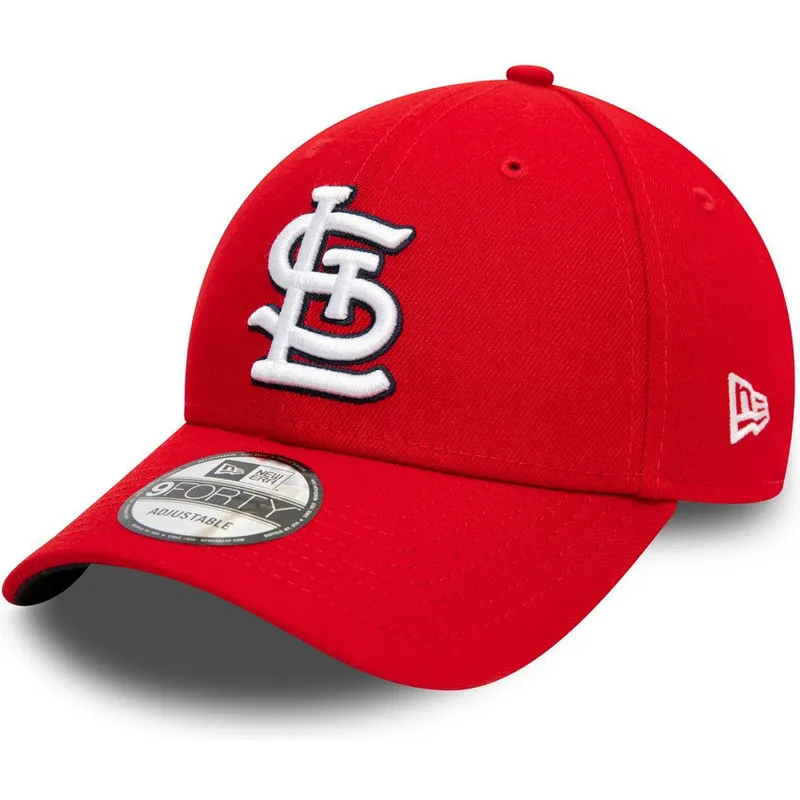 rote-verstellbare-gebogene-9forty-the-league-kappe-der-st-louis-cardinals-mlb-von-new-era rote-verstellbare-gebogene-9forty-the-league-kappe-der-st-louis-cardinals-mlb-von-new-era