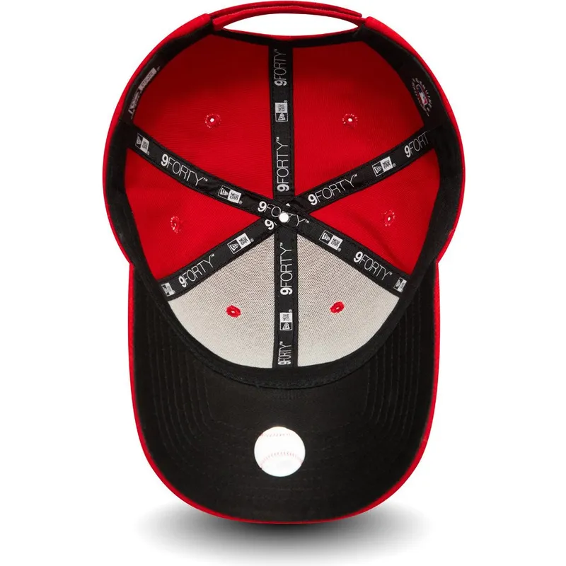 rote-verstellbare-gebogene-9forty-the-league-kappe-der-st-louis-cardinals-mlb-von-new-era rote-verstellbare-gebogene-9forty-the-league-kappe-der-st-louis-cardinals-mlb-von-new-era