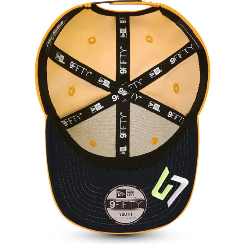 mutzen-gebogen-orange-snapback-fur-kinder-9fifty-stretch-snap-lando-norris-der-mclaren-racing-formula-1-von-new-era mutzen-gebogen-orange-snapback-fur-kinder-9fifty-stretch-snap-lando-norris-der-mclaren-racing-formula-1-von-new-era