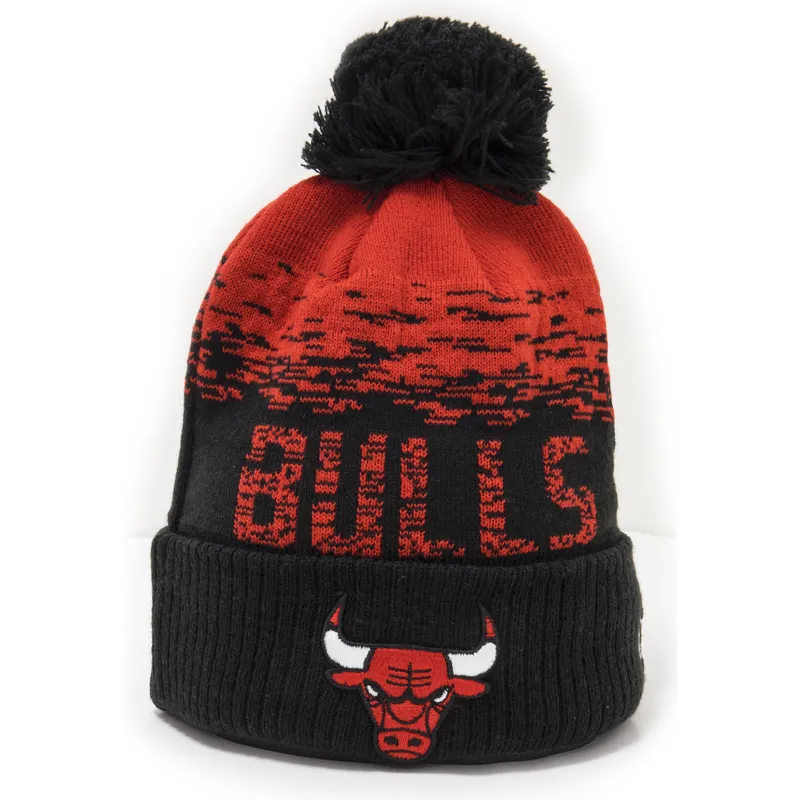 schwarze-und-rote-bommelmutze-sport-cuff-der-chicago-bulls-nba-von-new-era schwarze-und-rote-bommelmutze-sport-cuff-der-chicago-bulls-nba-von-new-era
