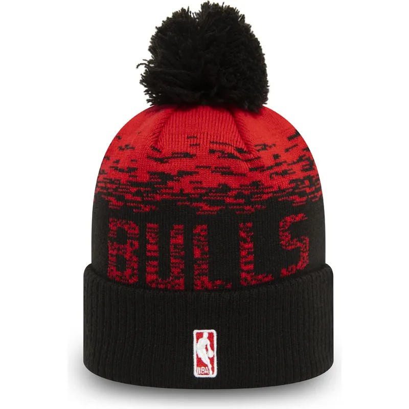 schwarze-und-rote-bommelmutze-sport-cuff-der-chicago-bulls-nba-von-new-era schwarze-und-rote-bommelmutze-sport-cuff-der-chicago-bulls-nba-von-new-era
