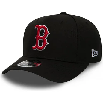 mutzen-gebogen-schwarz-snapback-9fifty-stretch-snap-der-boston-red-sox-mlb-von-new-era