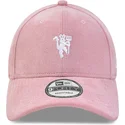 casquette-courbee-rose-ajustable-9forty-terry-cloth-manchester-united-football-club-premier-league-new-era