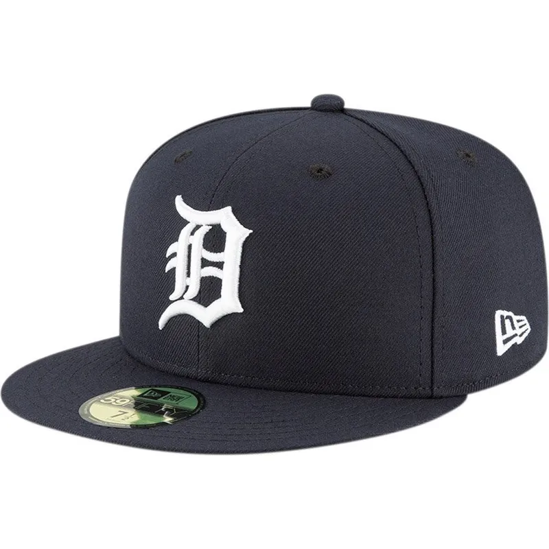 marineblaue-angepasste-59fifty-ac-perf-flat-cap-der-detroit-tigers-mlb-von-new-era
