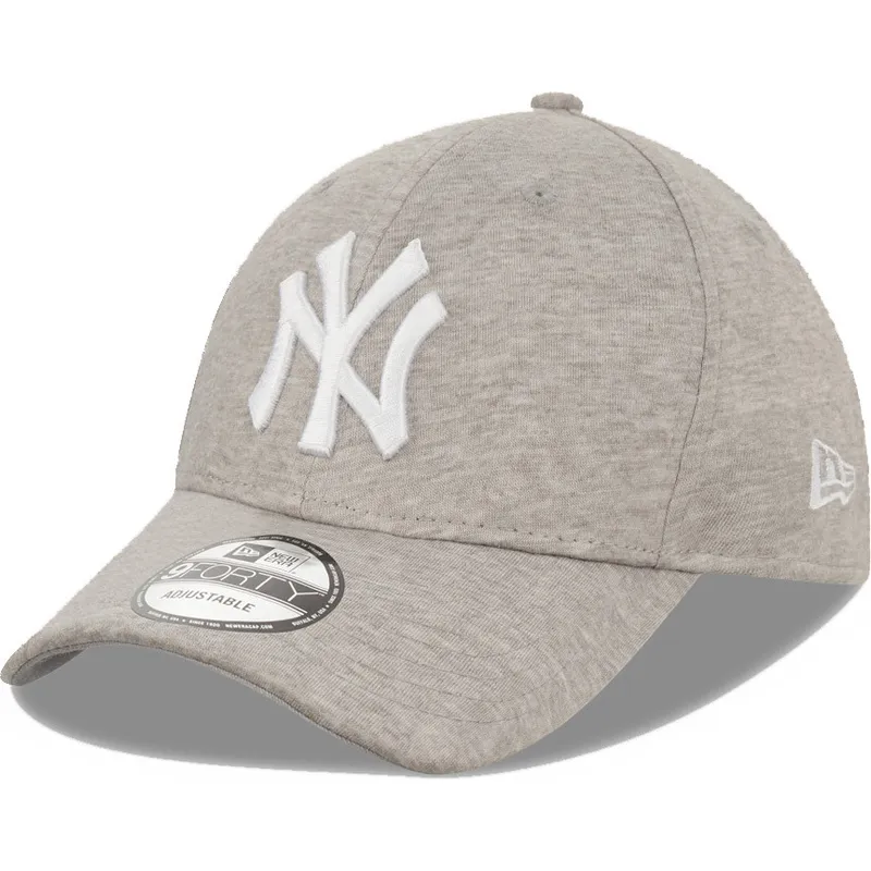 mutzen-gebogen-grau-verstellbares-band-9forty-jersey-der-new-york-yankees-mlb-von-new-era mutzen-gebogen-grau-verstellbares-band-9forty-jersey-der-new-york-yankees-mlb-von-new-era