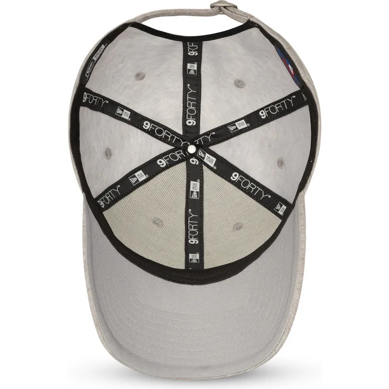 mutzen-gebogen-grau-verstellbares-band-9forty-jersey-der-new-york-yankees-mlb-von-new-era mutzen-gebogen-grau-verstellbares-band-9forty-jersey-der-new-york-yankees-mlb-von-new-era