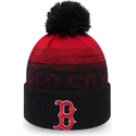 rot-marineblaue-bommelmutze-sport-der-boston-red-sox-mlb-von-new-era