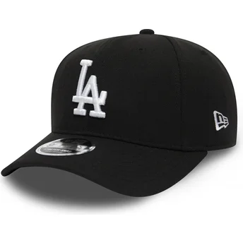mutzen-gebogen-schwarz-snapback-9fifty-stretch-snap-der-los-angeles-dodgers-mlb-von-new-era