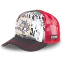 schwarze-und-rote-trucker-kappe-tom-tom2-looney-tunes-von-capslab