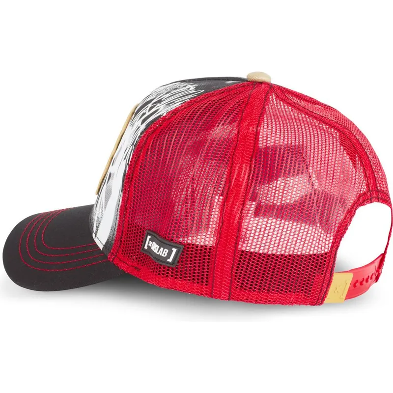schwarze-und-rote-trucker-kappe-tom-tom2-looney-tunes-von-capslab