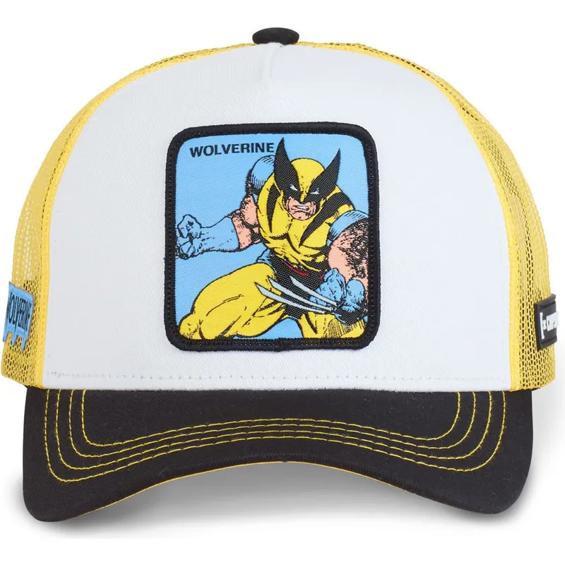 mutzen-gebogen-weiss-snapback-wolverine-marvel-comics-von-capslab