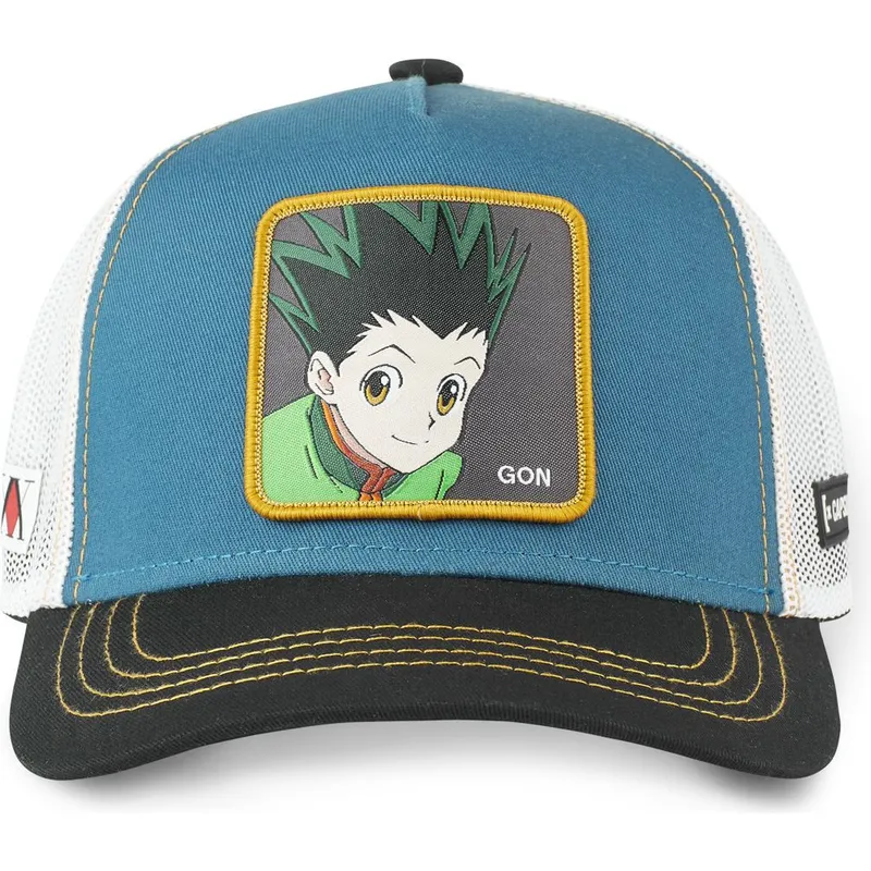 trucker-cap-blau-weiss-und-schwarz-gon-freecss-gon1-hunter-x-hunter-von-capslab