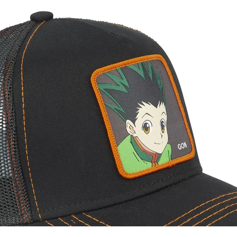 schwarze-trucker-cap-gon-freecss-gon3-hunter-x-hunter-von-capslab schwarze-trucker-cap-gon-freecss-gon3-hunter-x-hunter-von-capslab
