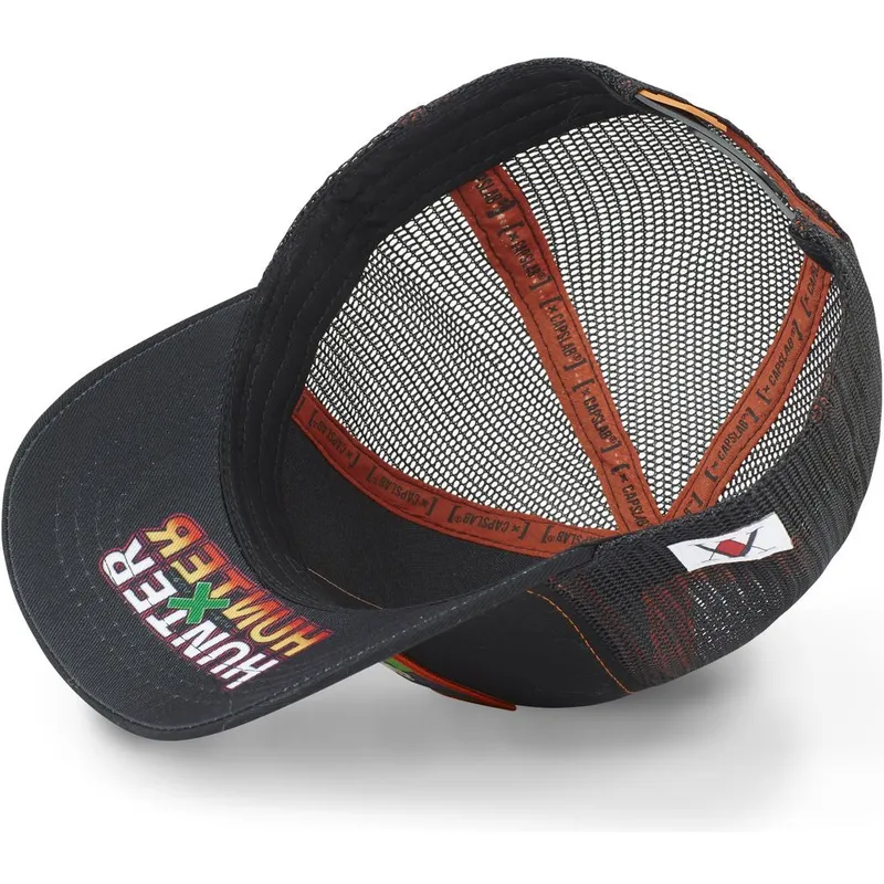 schwarze-trucker-cap-gon-freecss-gon3-hunter-x-hunter-von-capslab schwarze-trucker-cap-gon-freecss-gon3-hunter-x-hunter-von-capslab