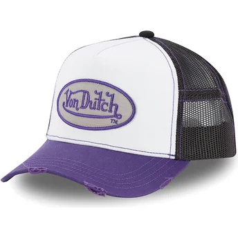 Von Dutch SUM PUR White, Purple and Black Trucker Hat