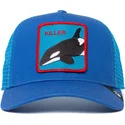 mutzen-gebogen-blau-snapback-the-farm-von-goorin-bros