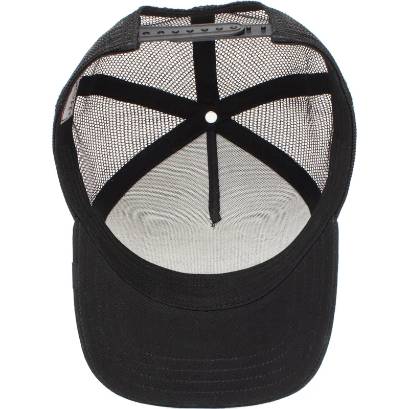 trucker-cap-schwarz-sabelzahne-the-sabertooth-tiger-the-farm-von-goorin-bros trucker-cap-schwarz-sabelzahne-the-sabertooth-tiger-the-farm-von-goorin-bros
