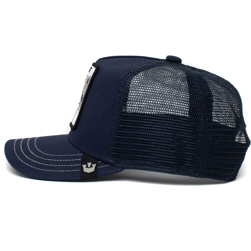 mutzen-gebogen-marineblau-snapback-fur-kinder-the-farm-von-goorin-bros