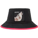 bucket-schwarz-und-rosa-wolf-lone-wolf-lobo-solitario-costa-lobo-the-farm-von-goorin-bros