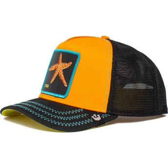 Goorin Bros. Starfish Baby I'm A Star The Farm Orange and Black Trucker Hat