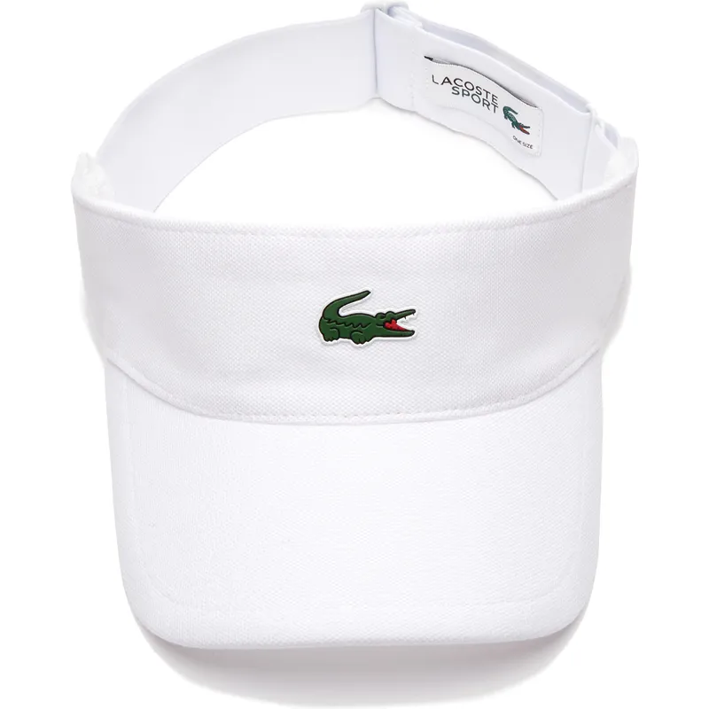 schirme-gebogen-weiss-verstellbares-band-von-lacoste