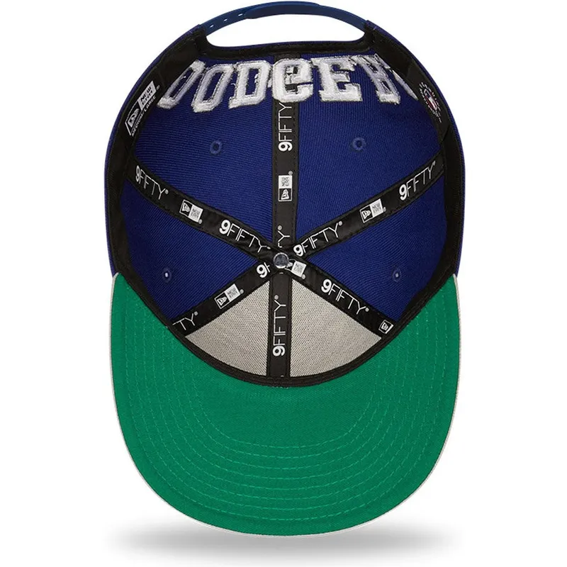mutzen-flach-blau-snapback-9fifty-team-arch-der-los-angeles-dodgers-mlb-von-new-era mutzen-flach-blau-snapback-9fifty-team-arch-der-los-angeles-dodgers-mlb-von-new-era