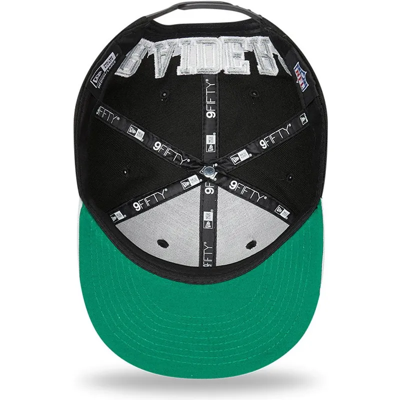 mutzen-flach-schwarz-snapback-9fifty-team-arch-der-las-vegas-raiders-nfl-von-new-era
